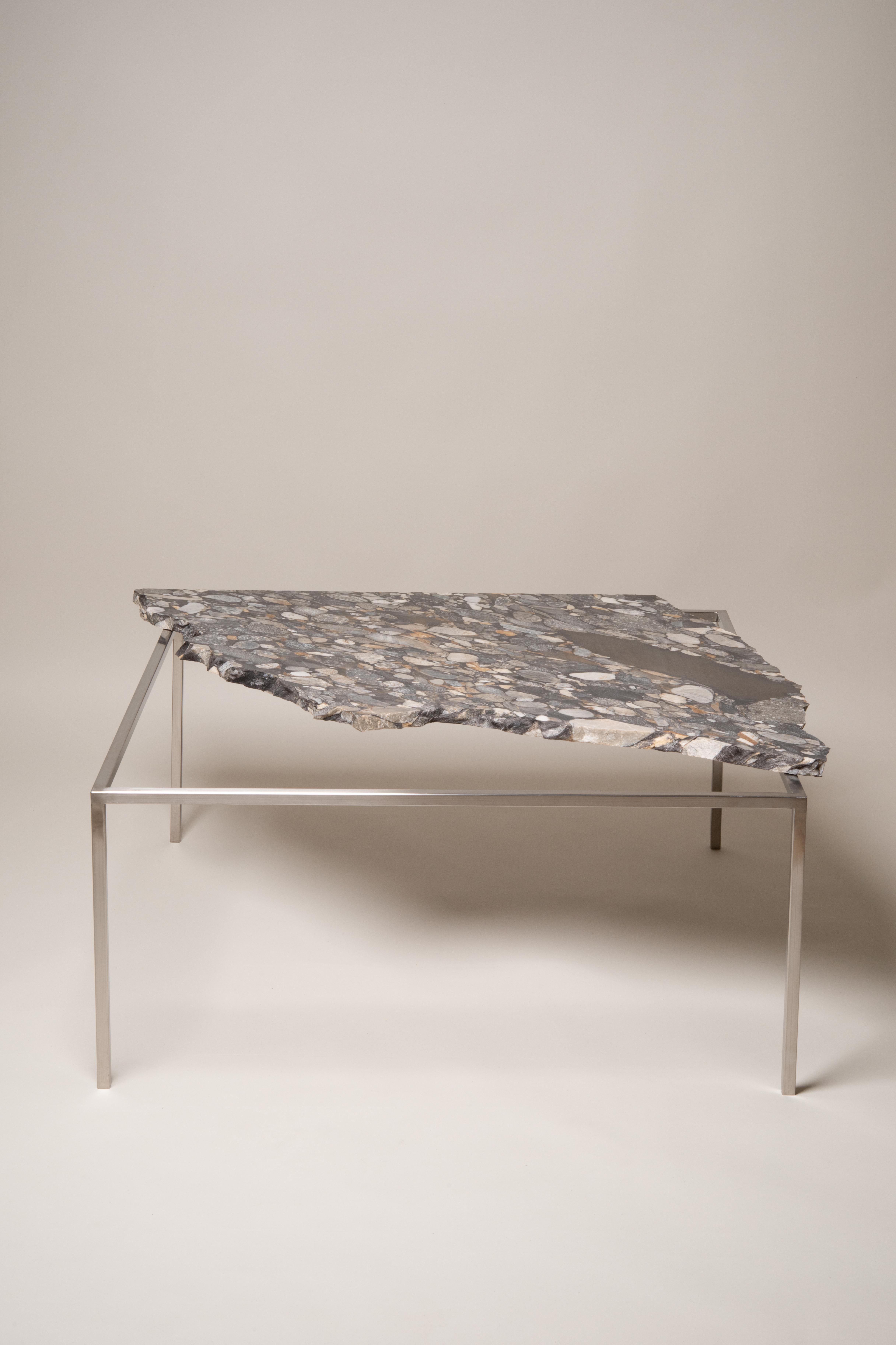 Low Table 1 by Georgiev Zabeta
Dimensions: D 35 x W 80 x H 80 cm.
Materials: Brushed stainless steel and stone.

Georgiev Zabeta is a multidisciplinary practice that floats within architecture, art, theory, research, and other phenomena.

We don’t