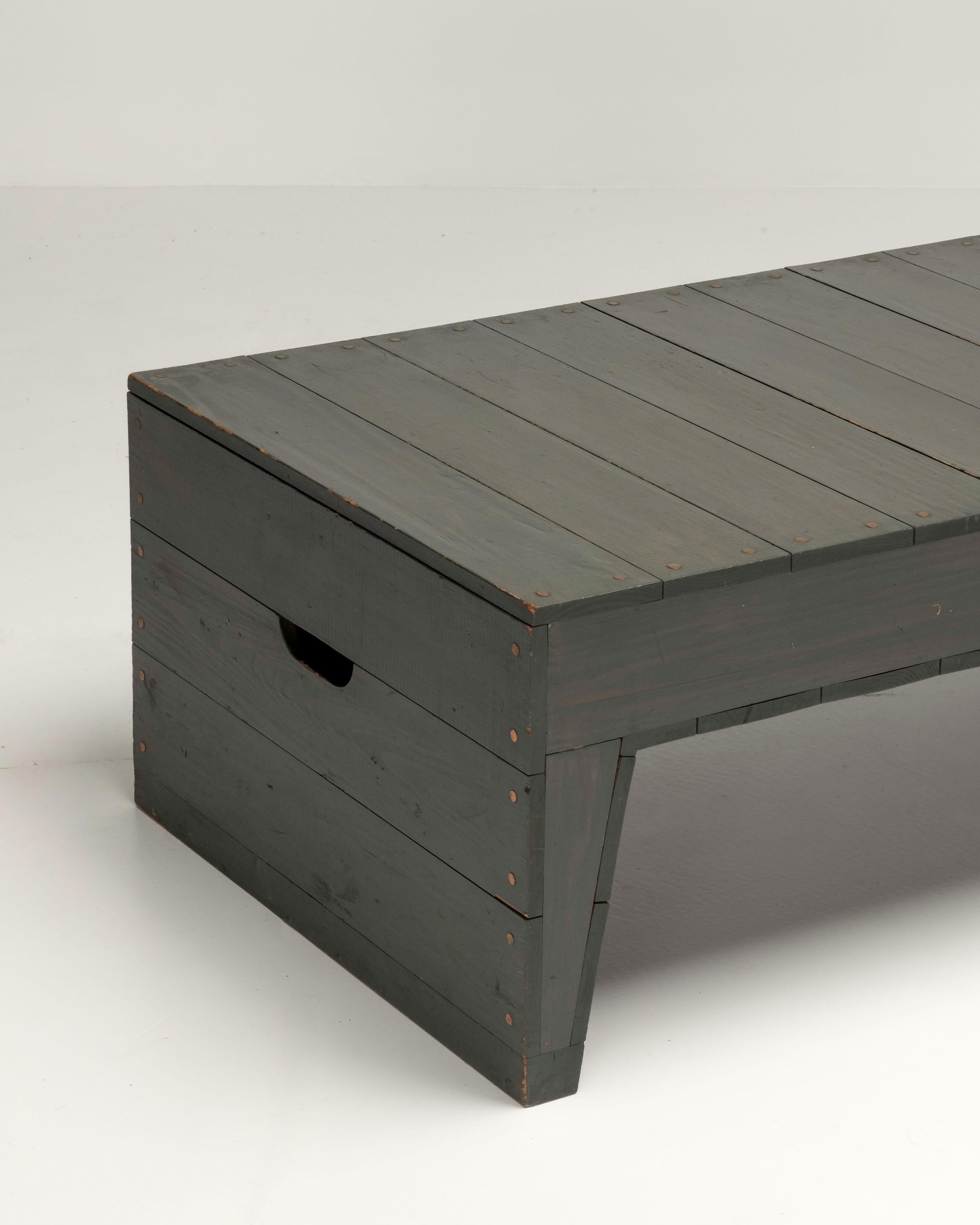 Minimaliste Table basse Bossche School, Dom Hans van der Laan en vente