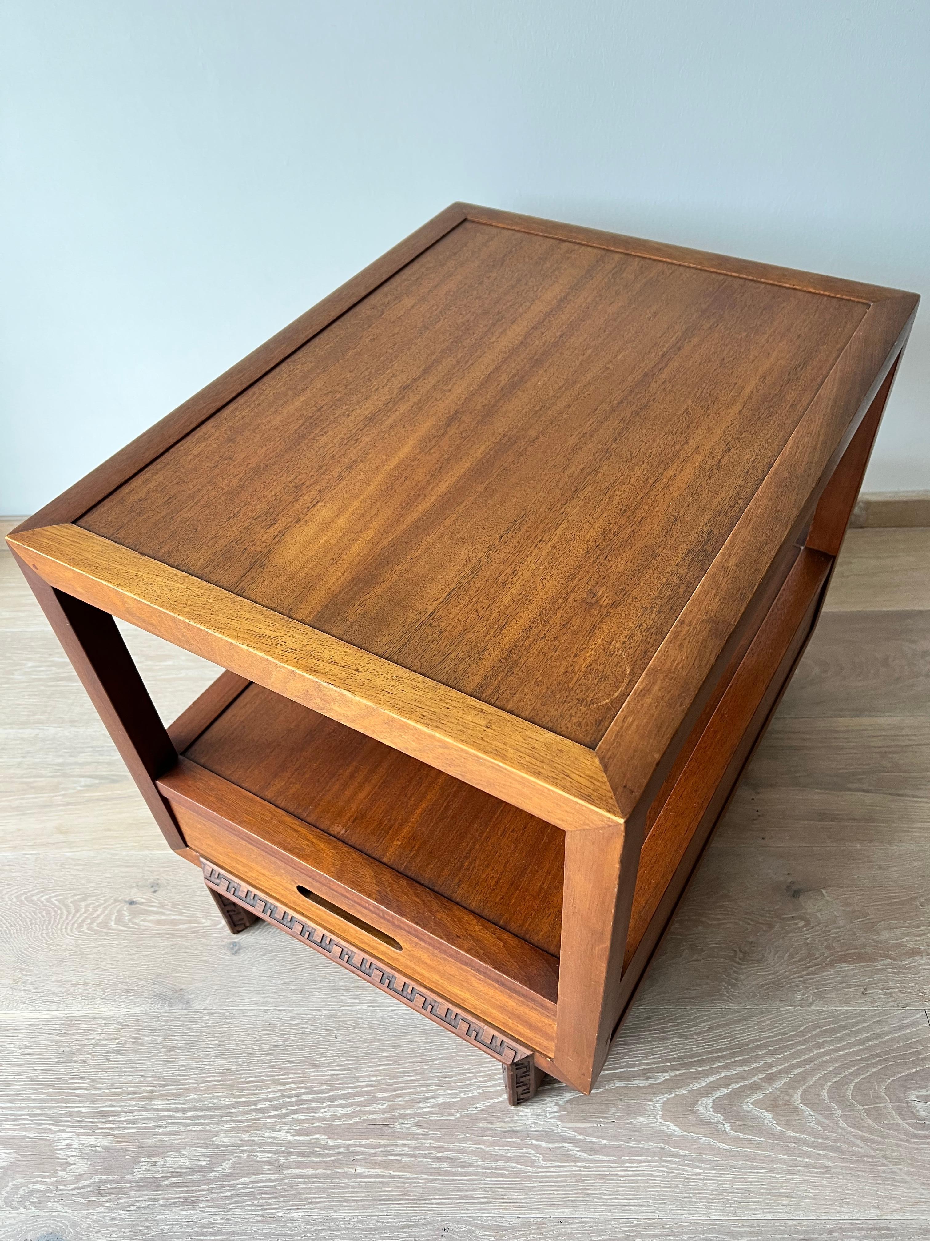 Low Table by Frank Lloyd Wright In Excellent Condition In Rotterdam, NL