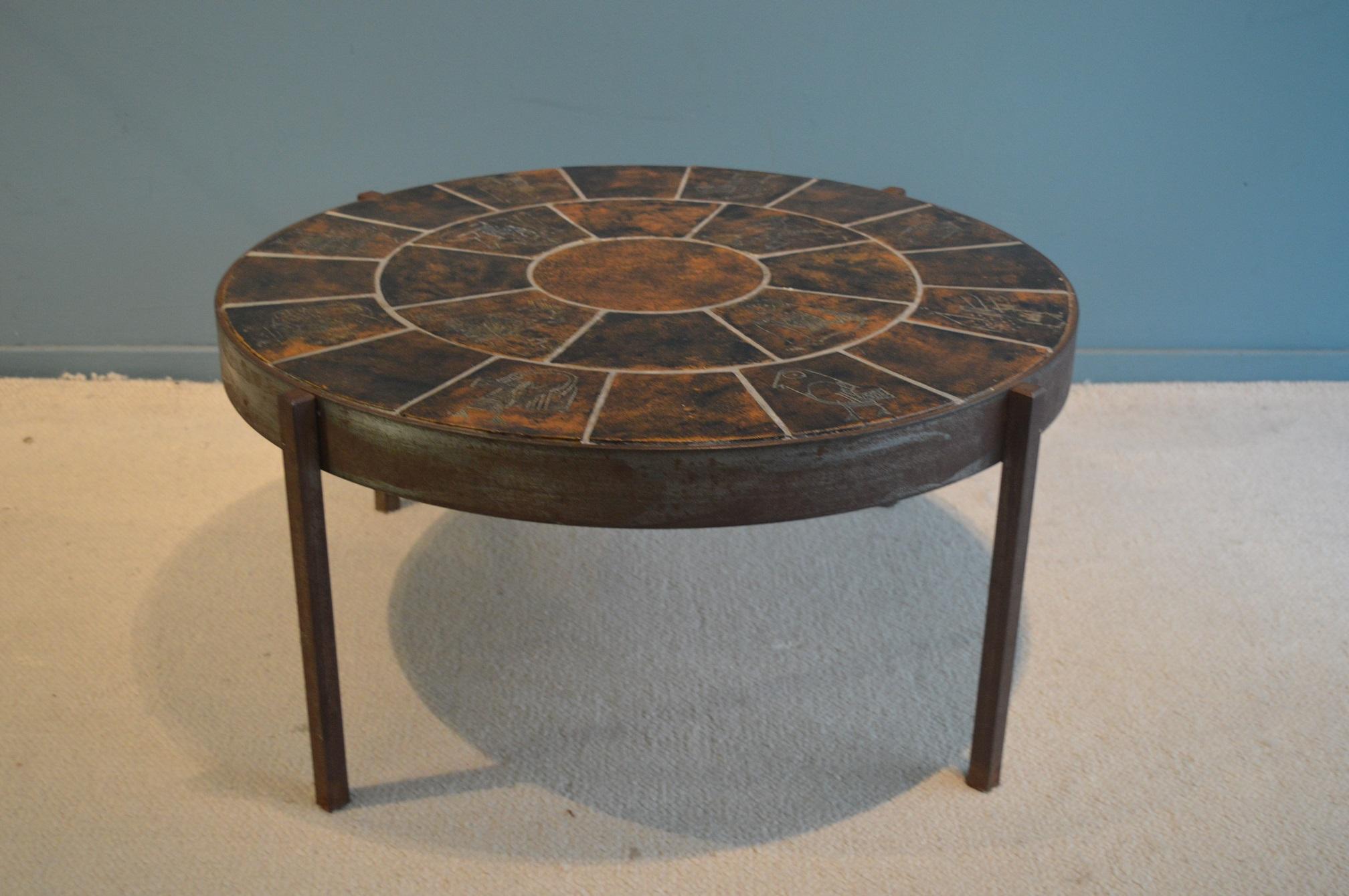 20th Century Low Table by Jacques Blin