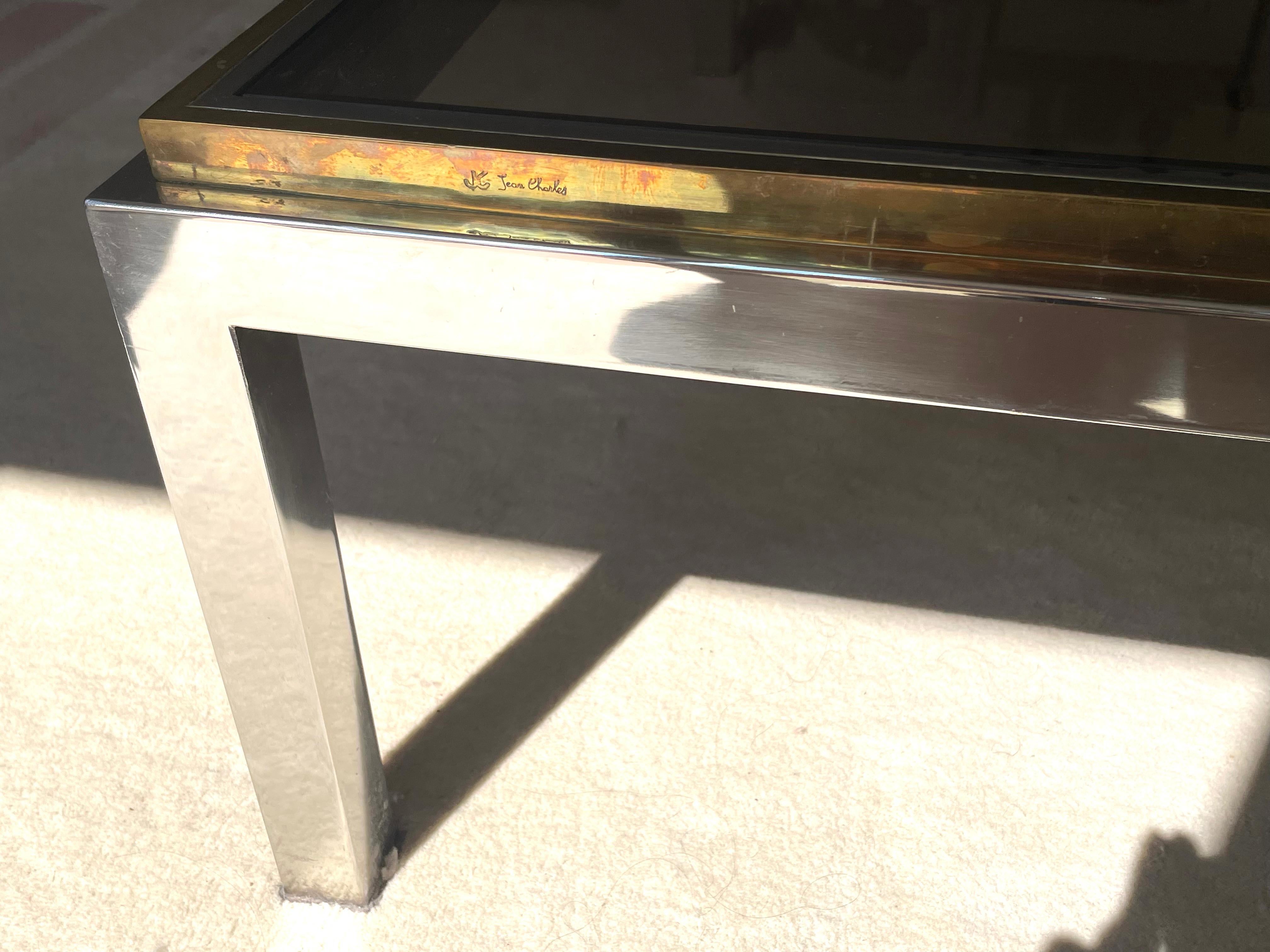 Low table by Willy Rizzo - model Flaminia -circa 1970 For Sale 2