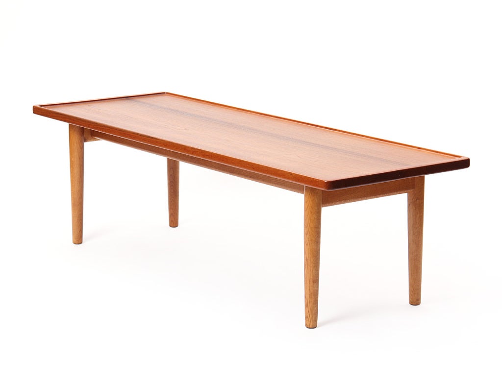 Low Table / Coffee Table by Hans J. Wegner In Good Condition For Sale In Sagaponack, NY