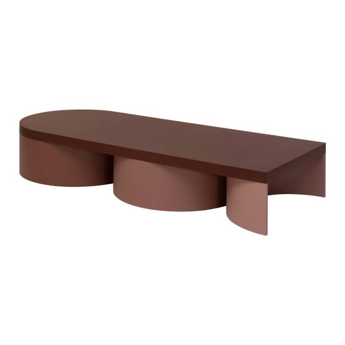 Low Table Colorful Design Contemporary Table Rounded Shapes Form Low ...