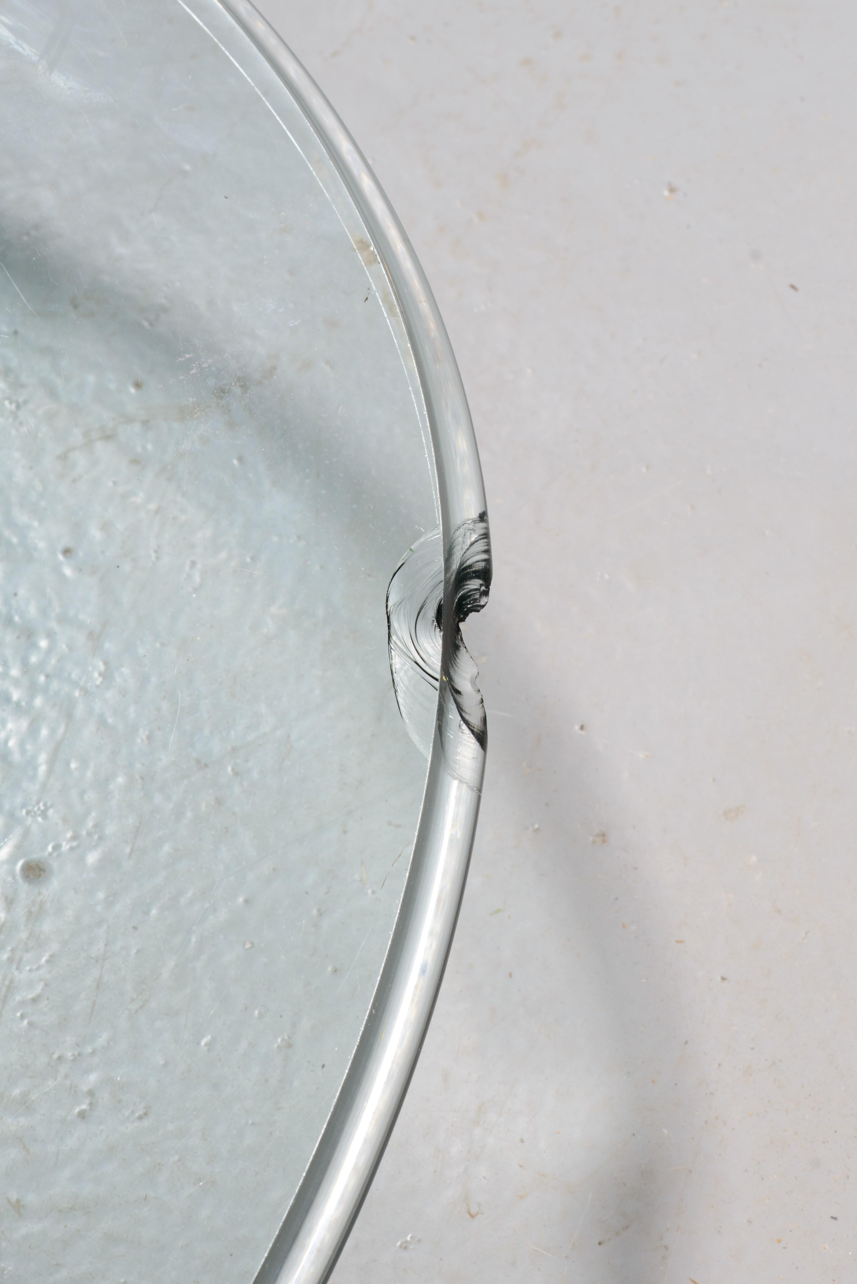 Niedriger Tisch, Tänzer. Bronze, Glas. 20. Jahrhundert. im Angebot 8