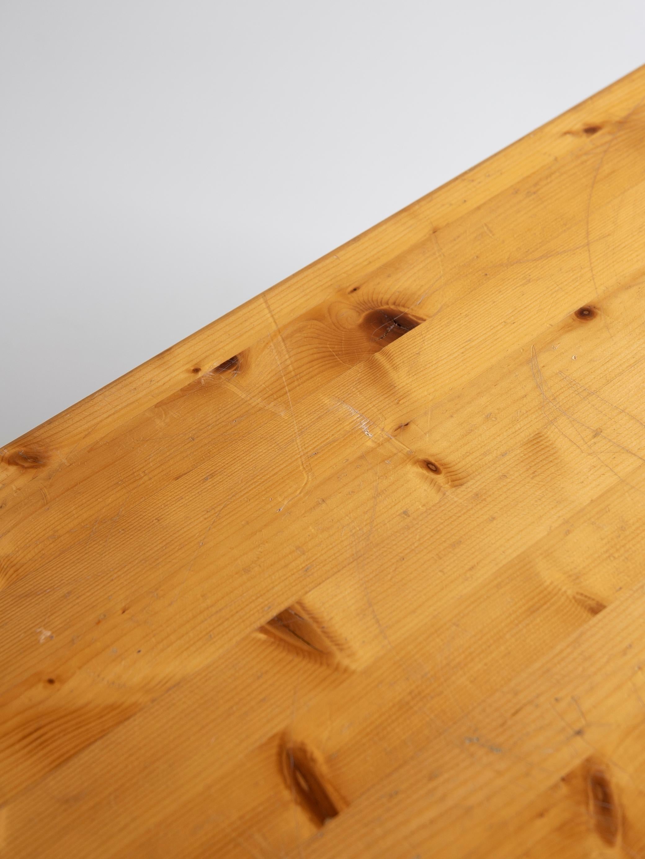 Pine Low Table from Les Arc 1600,
by Charlotte Perriand