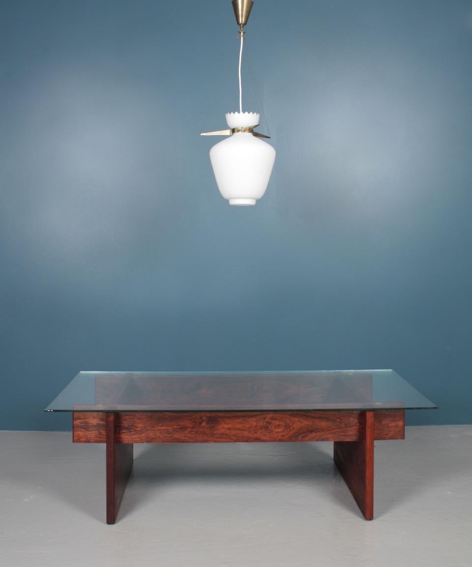 Low Table in Rosewood by Svend Langkilde, Danish Midcentury, 1950s For Sale 8