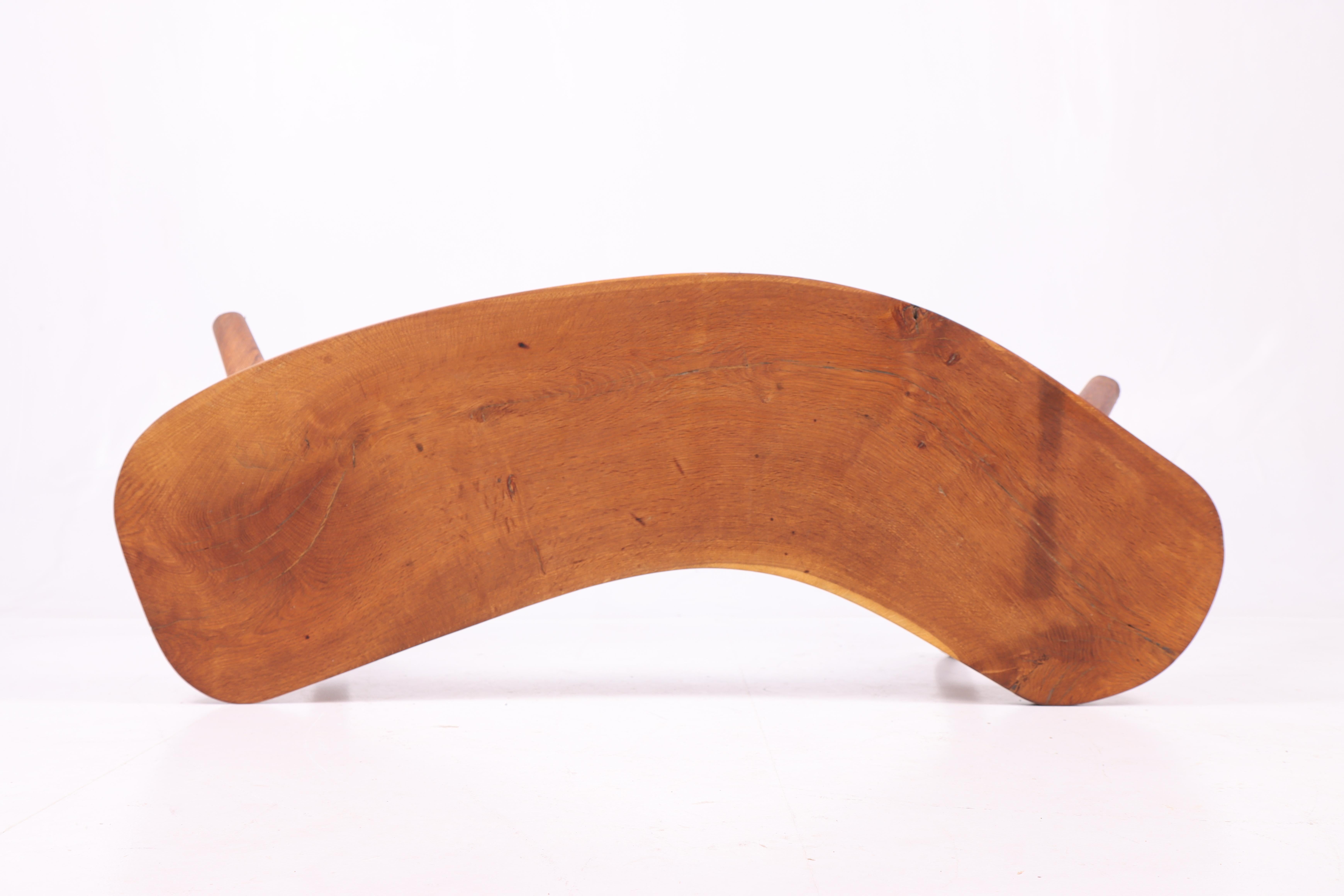 Danois Table basse en Oak Solid, Made in Denmark, 1940s en vente