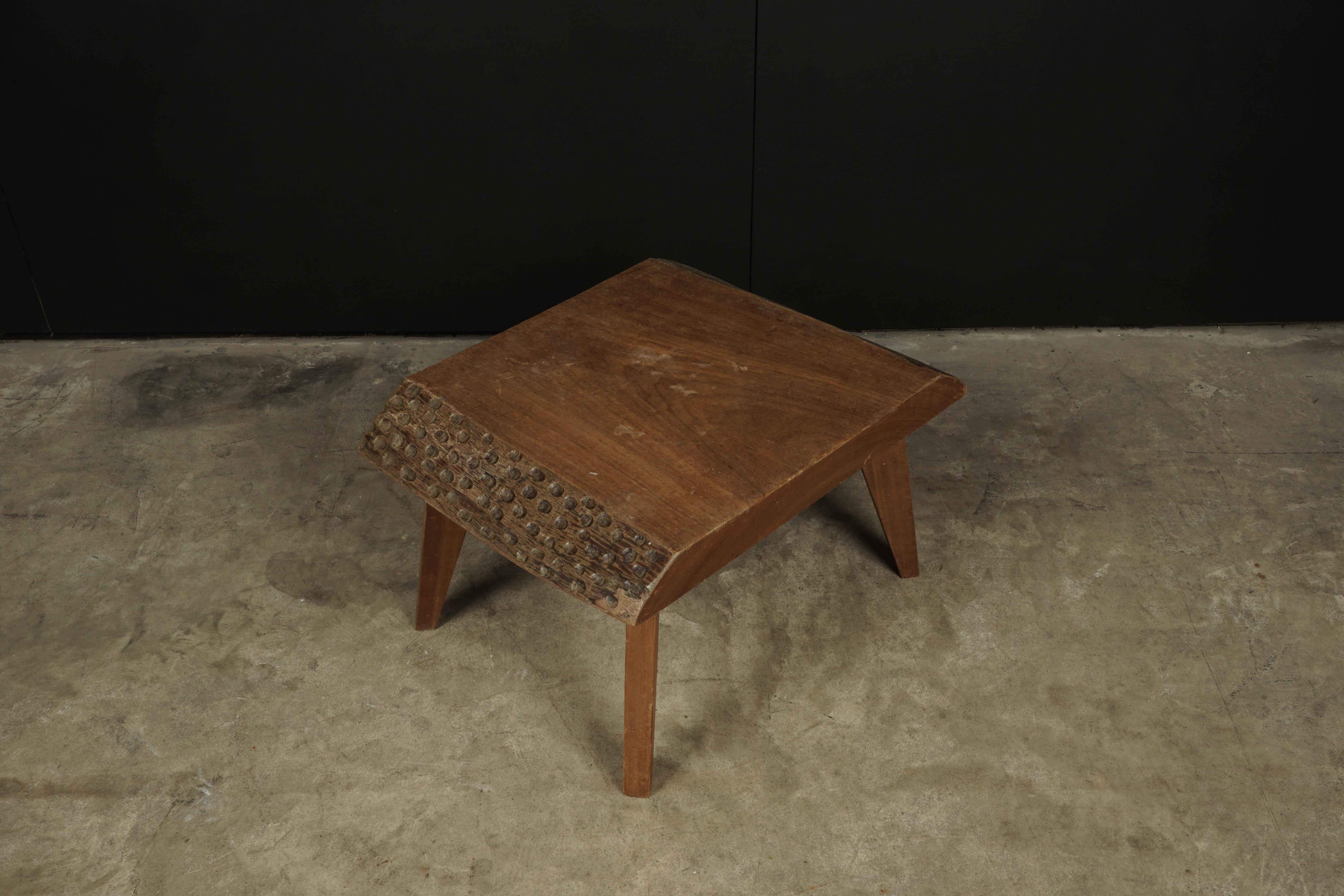 Mid-20th Century Low Table in the Style of Atelier Marolles, France, 1960s