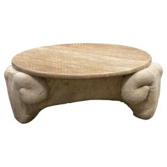 tavolino basso "Marmo+feltro di lana tavolino basso "Marmo+feltro di lana