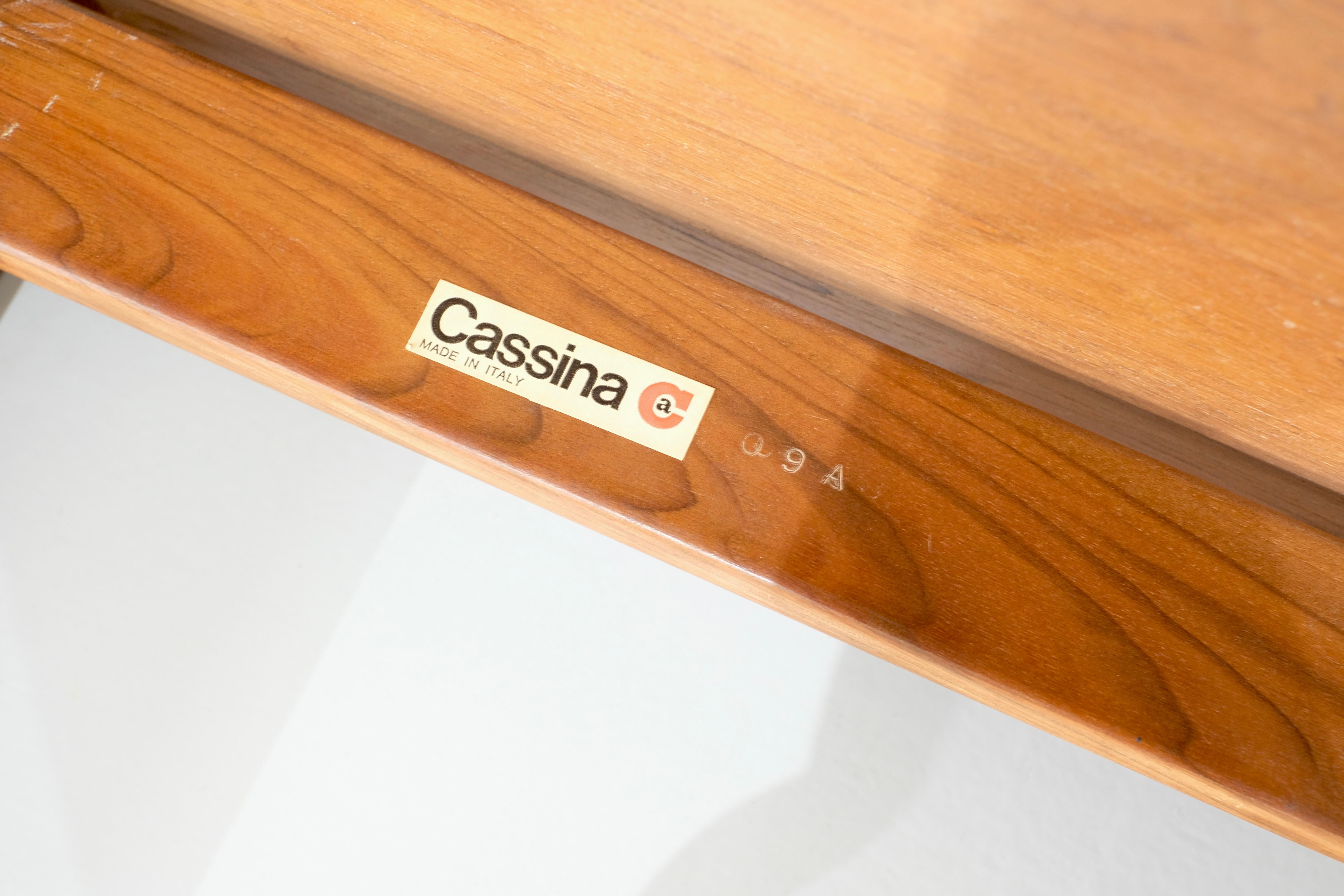 Table basse modèle 777 de Tobia & Afra Scarpa pour Cassina, années 1960. en vente 7