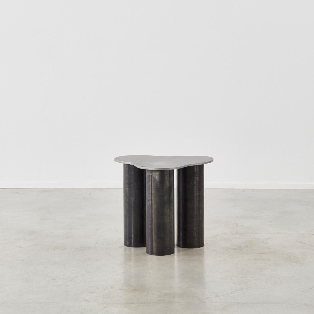 Steel Low & Tall Archive for Space 'Side Table 001' Made in Stoke-on-Trent, UK, 2020 For Sale