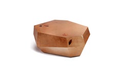 Table basse en marqueterie Three Rocks d'InsidherLand