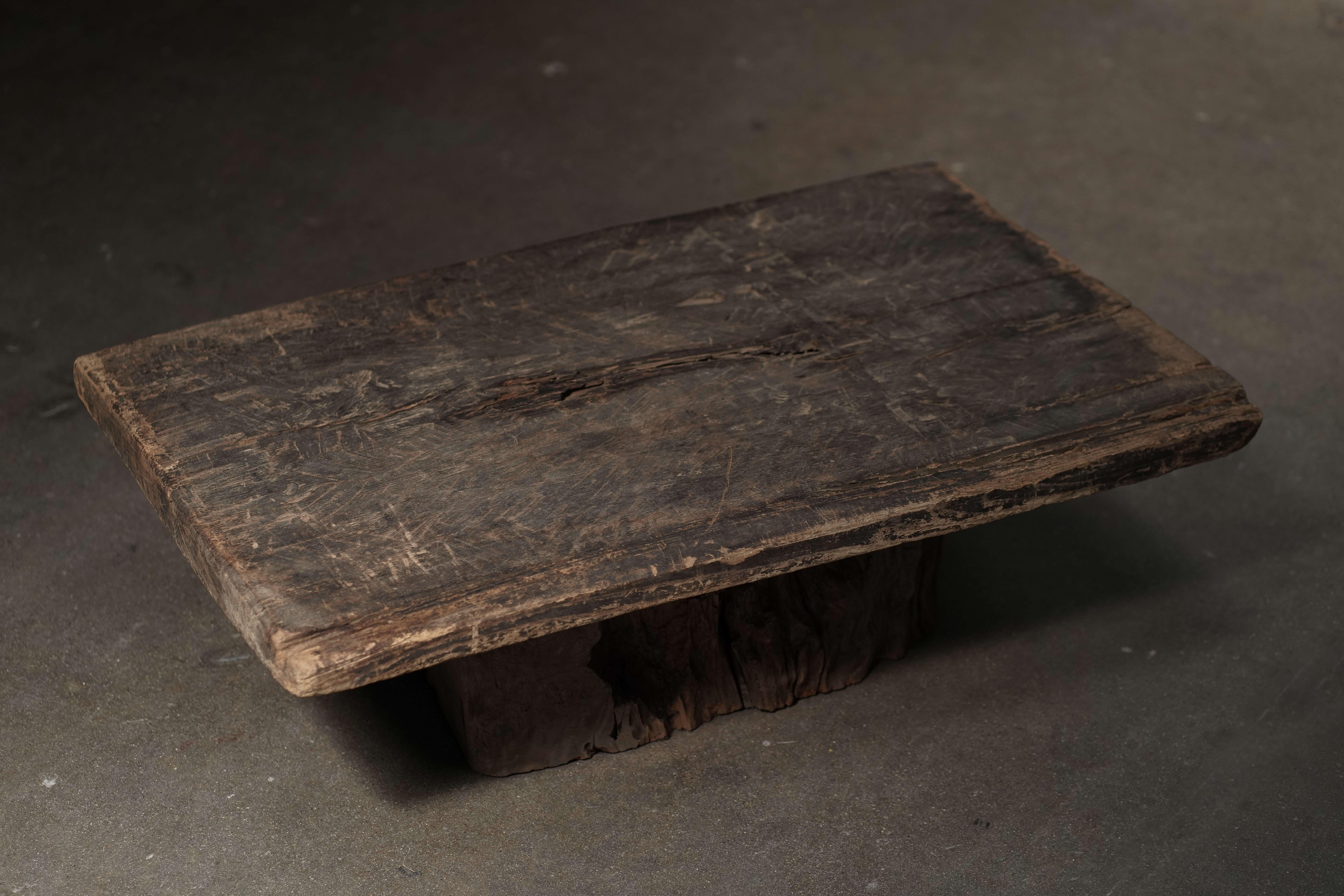 Japanese Low Timber Coffee Table, Japan For Sale