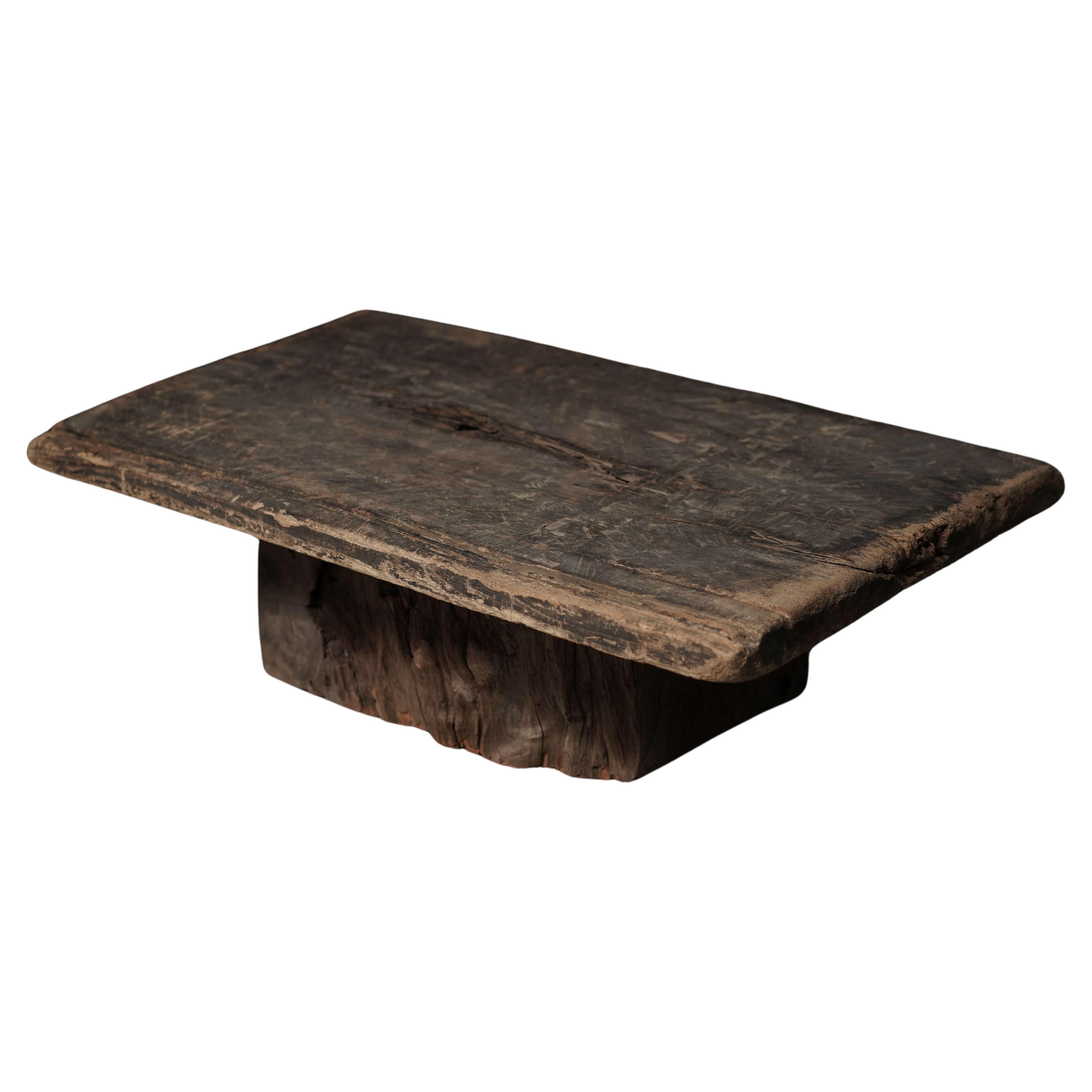 Low Timber Coffee Table, Japan For Sale