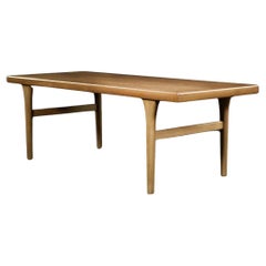 Low Vintage Mid-Century Danish Modern Teak Coffee Table, 1960s