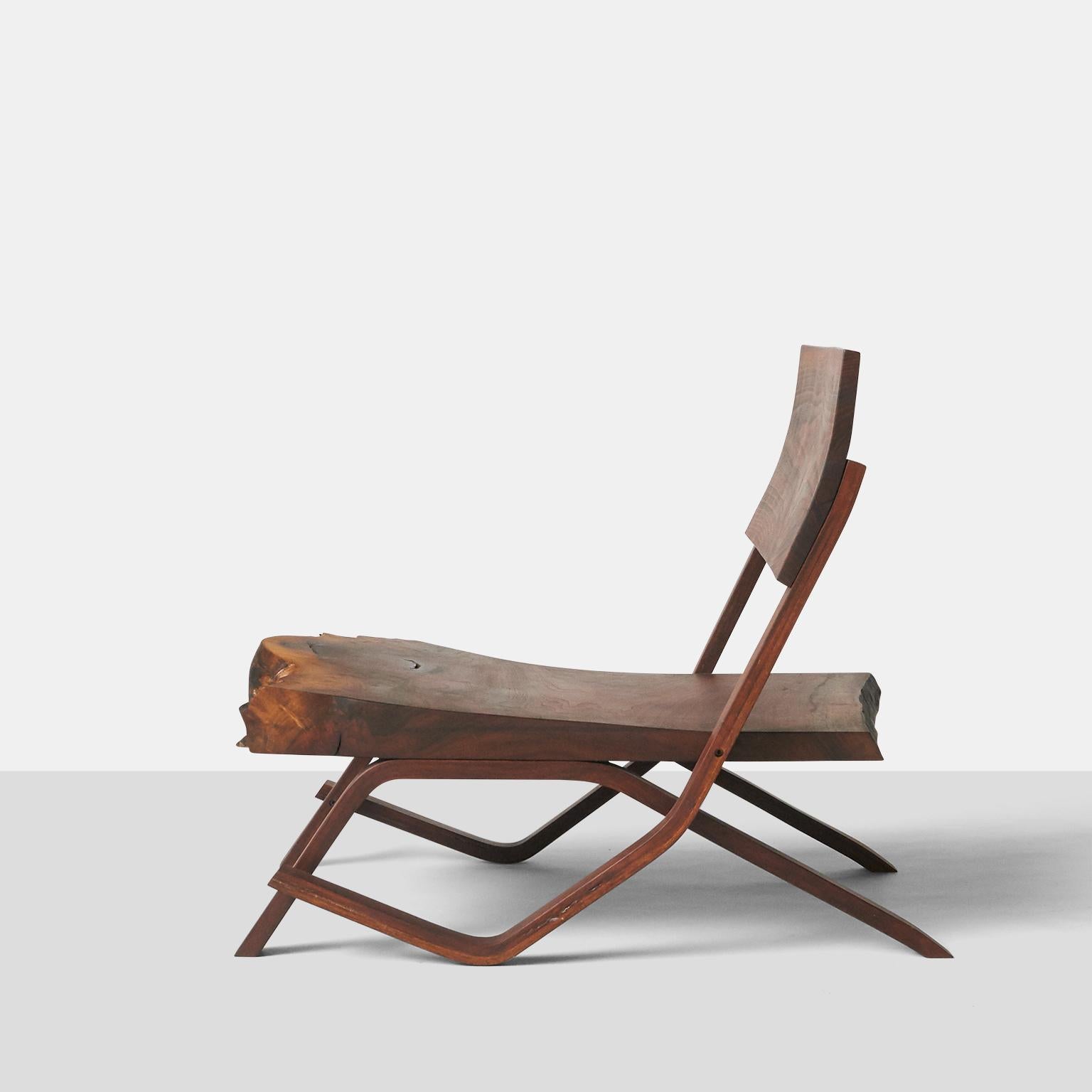 American Low Walnut Chair by Josh Duthie