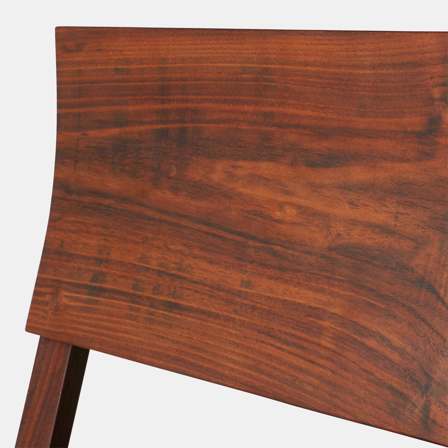 Contemporary Low Walnut Chair by Josh Duthie