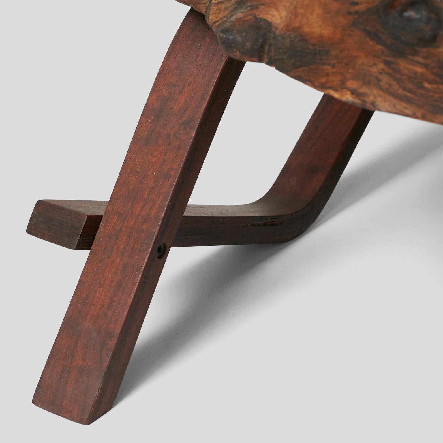 Low Walnut Chair by Josh Duthie 3
