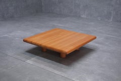 Low Walnut Table, 1970s