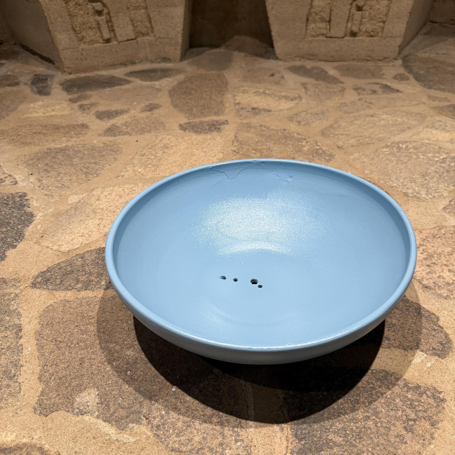 Low & Wide Gainey Pottery Pflanzgefäße Mid Century Modern Verschiedene Farben im Angebot 2