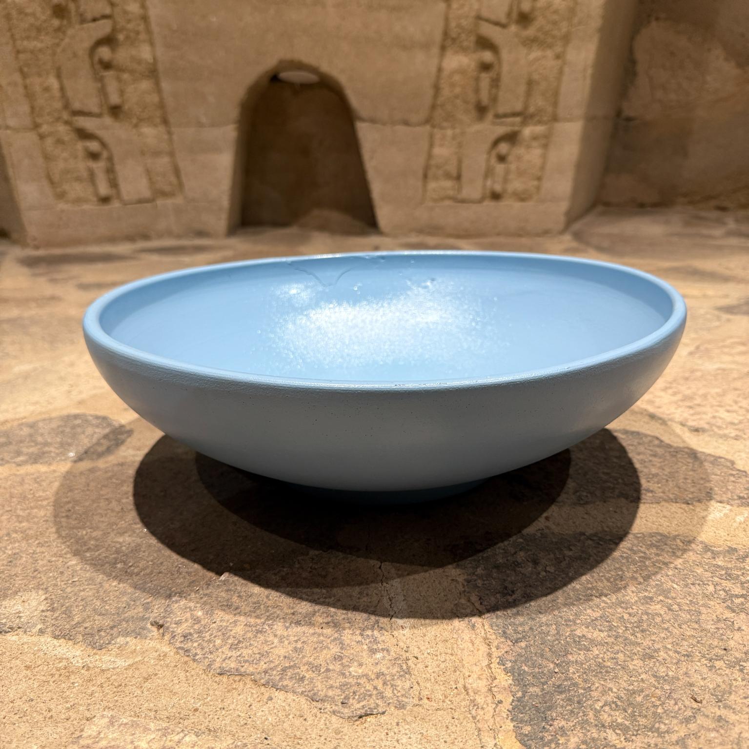 Low & Wide Gainey Pottery Pflanzgefäße Mid Century Modern Verschiedene Farben im Angebot 3