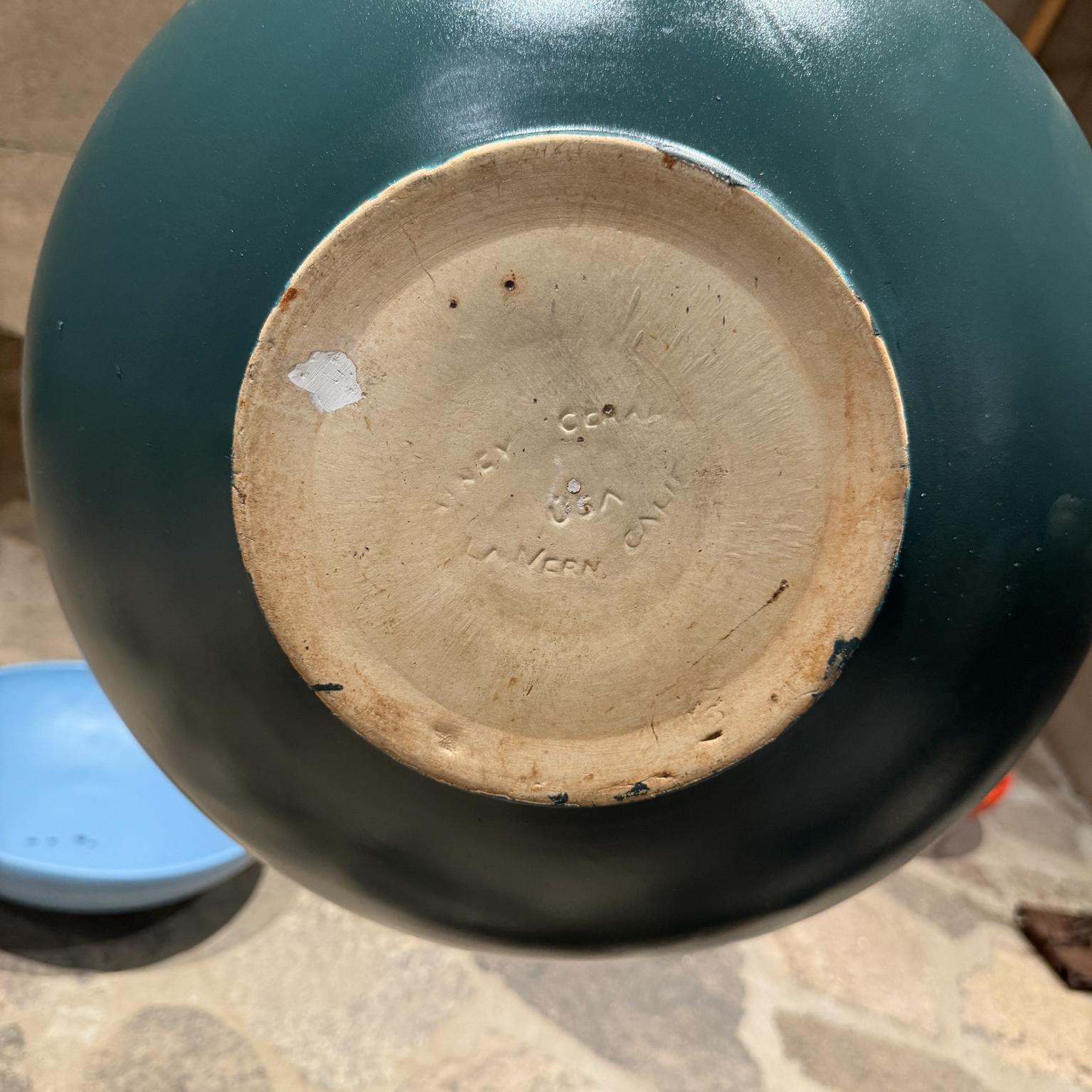 Low & Wide Gainey Pottery Pflanzgefäße Mid Century Modern Verschiedene Farben im Angebot 6