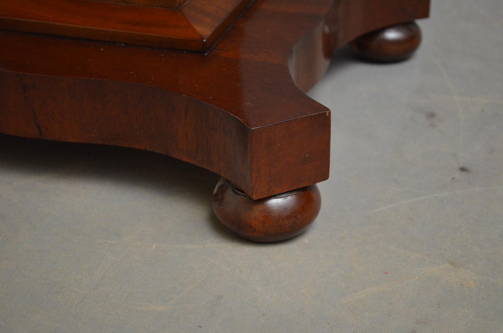 Low William IV Mahogany Work Table 2