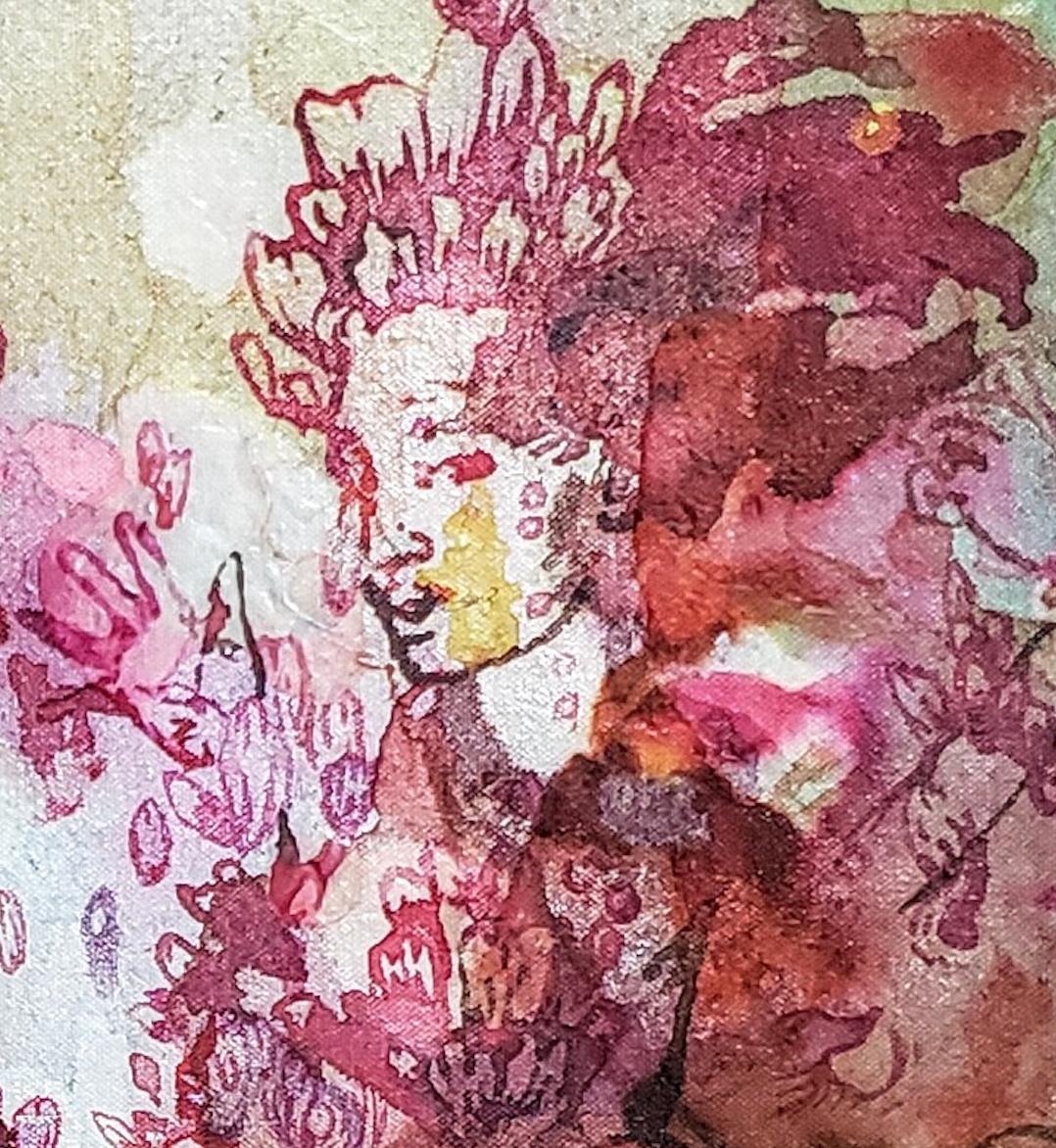 Big Bang Blossoming - Painting by Lowell Boyers