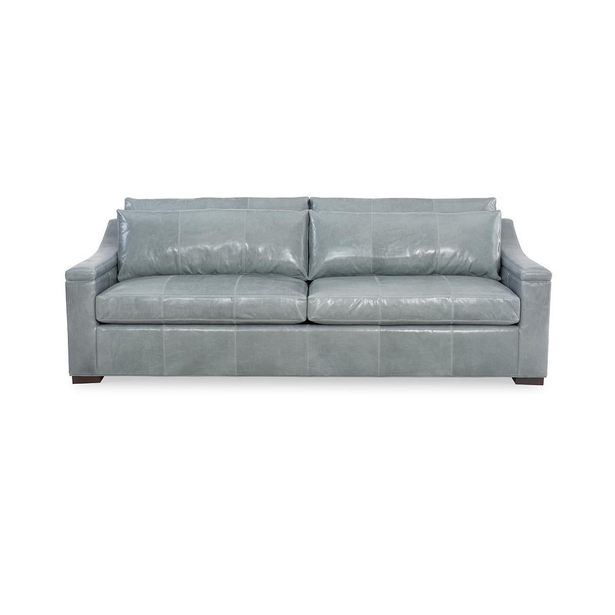 Modern Lowell Deep Custom Sofa For Sale