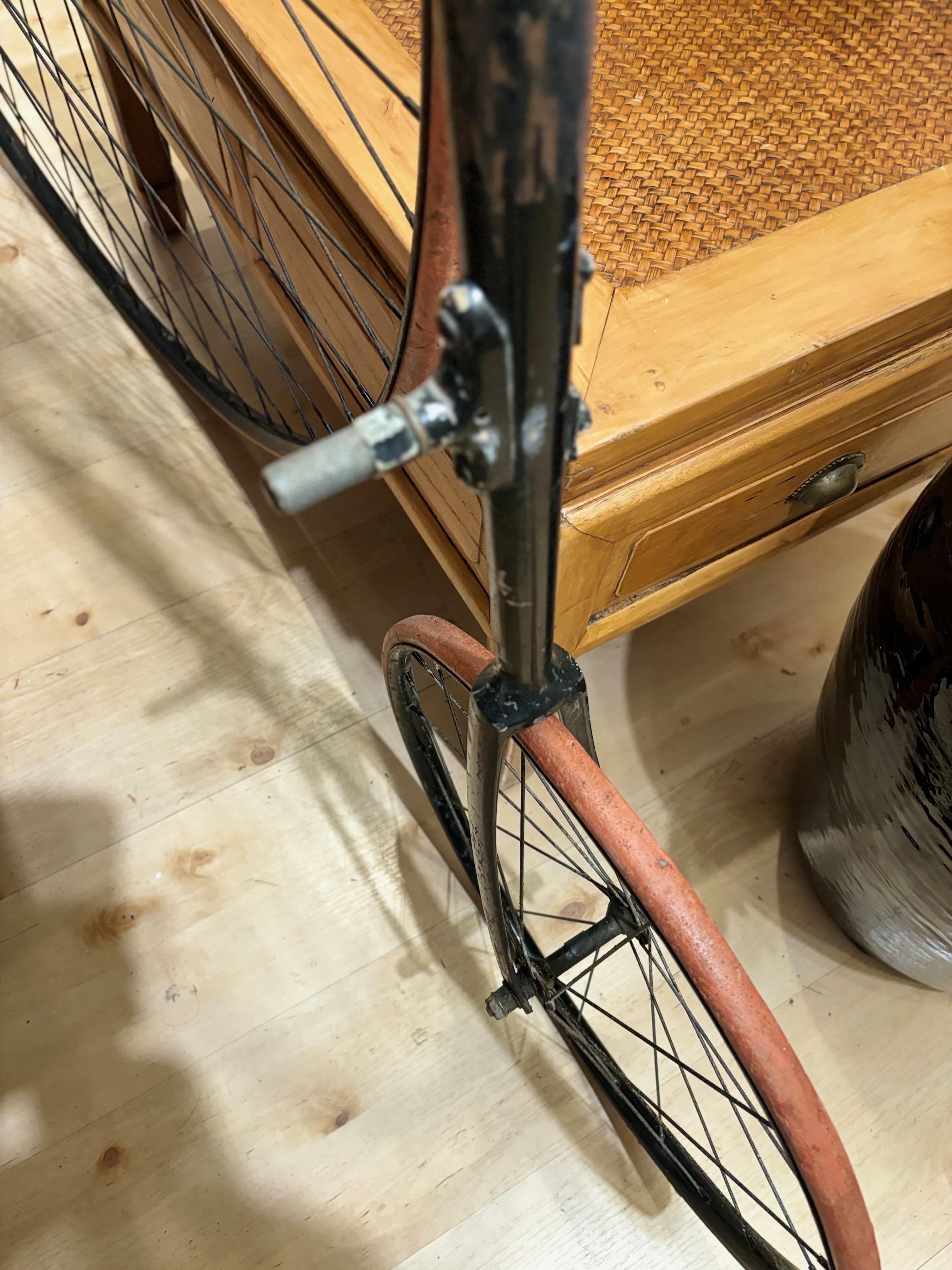 Lowell Kennedy Company High Wheel Penny Farthing Bicycle 56