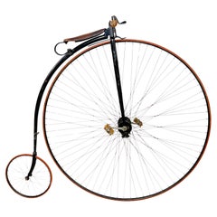 Lowell Kennedy Company High Wheel Penny Farthing Bicycle 56" Wheel, 1970's