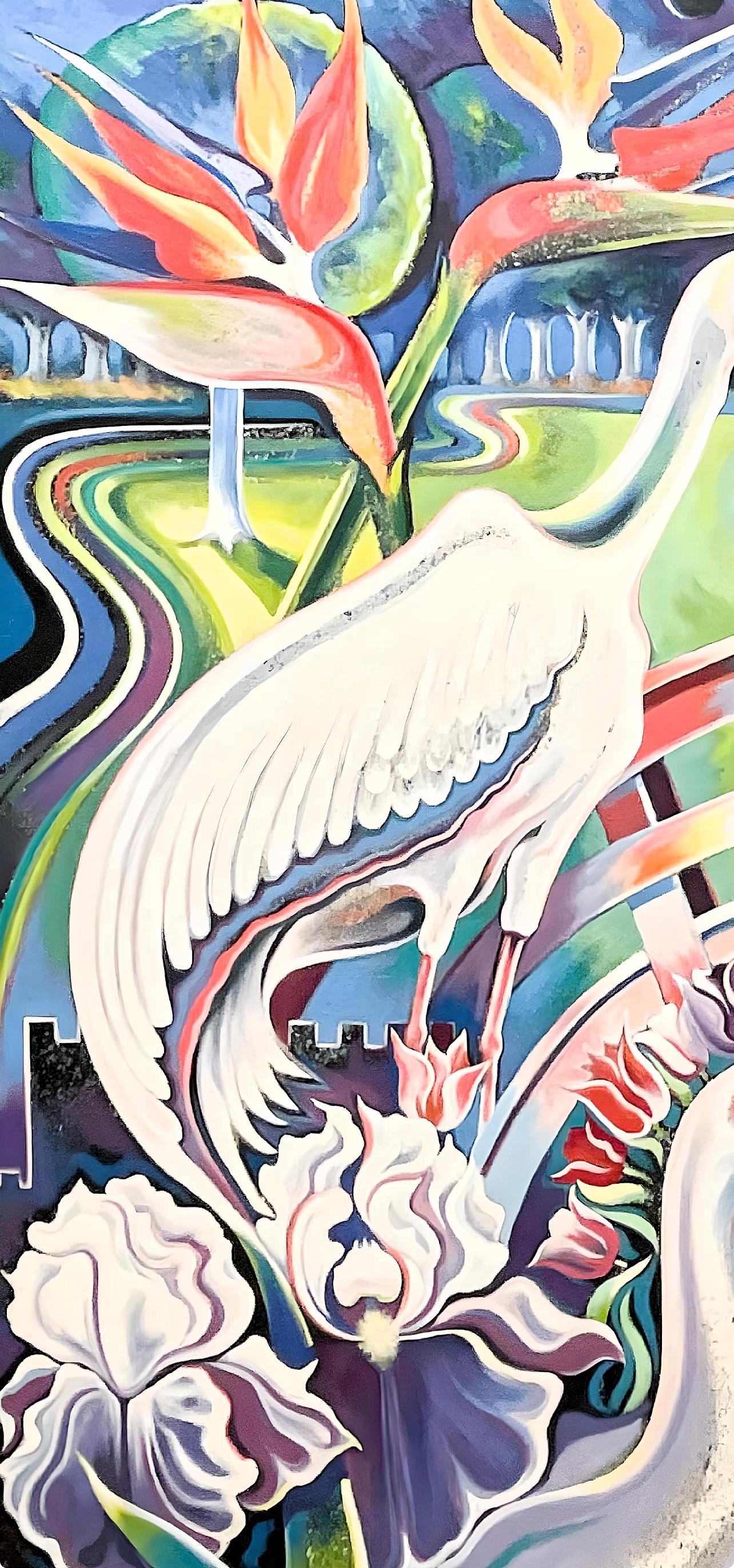 Birds of Paradise, Lowell Nesbitt For Sale 3