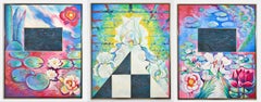 « Triptyque du Jardin botanique I, II, I '87 », Lowell Nesbitt
