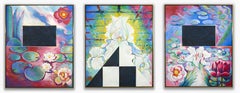 Impossible Series, Lowell Nesbitt – Gemälde (66 x 162 Zoll)
