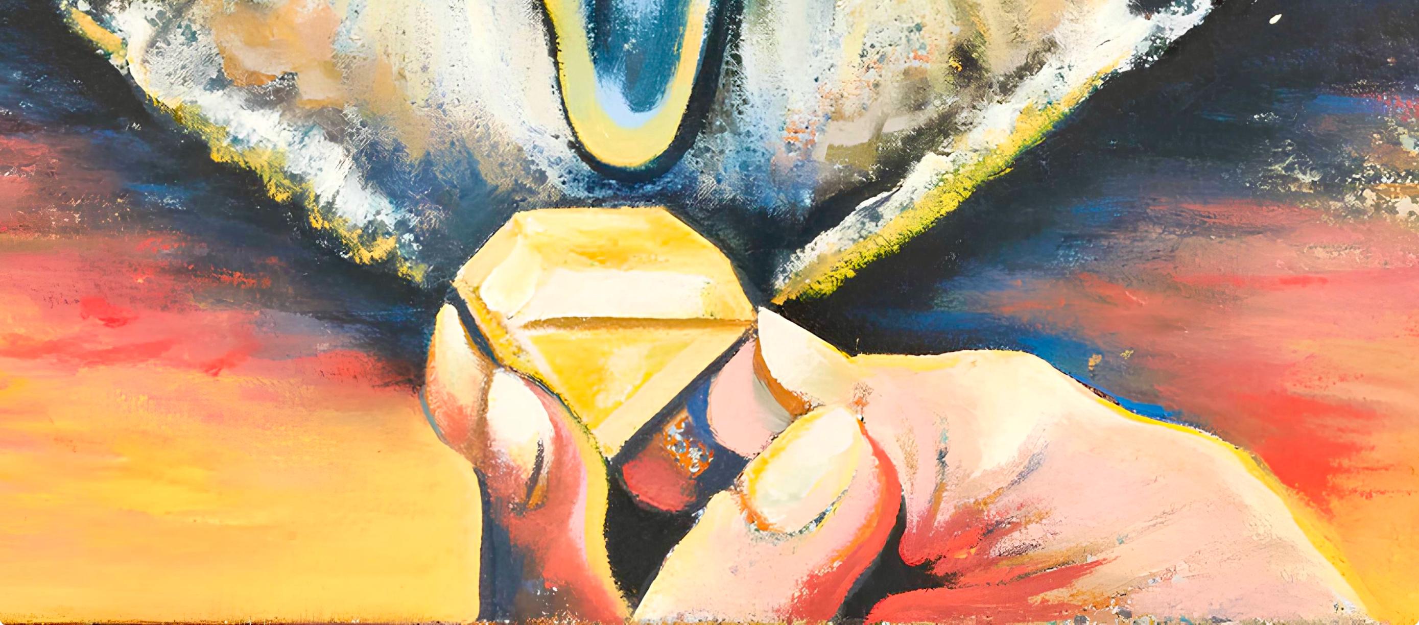 Serie Impossibile (Gufo), Lowell Nesbitt - Pittura in vendita 2