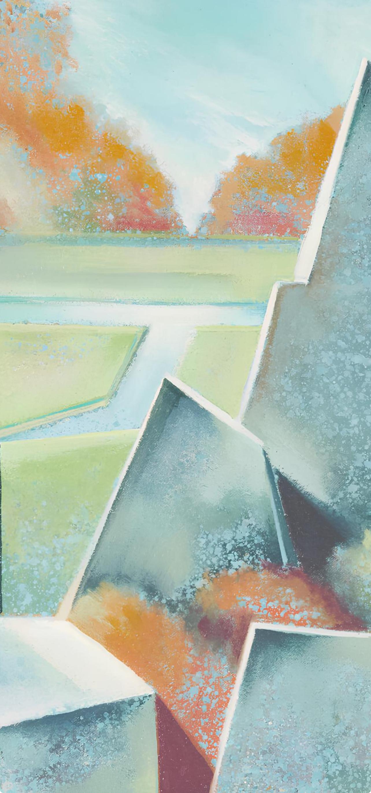 Serie Impossibile (Stone Leigh), Lowell Nesbitt - Pittura in vendita 2
