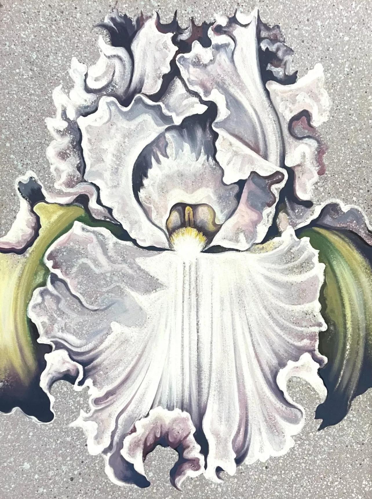 Light Lavender Iris, Lowell Nesbitt
