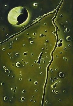 Lowell Nesbitt, Krater Maskelyne (offizieller Auftrag der NASA), 1970