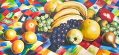 Lowell Nesbitt, Fruit and Quilt ’87, 1987