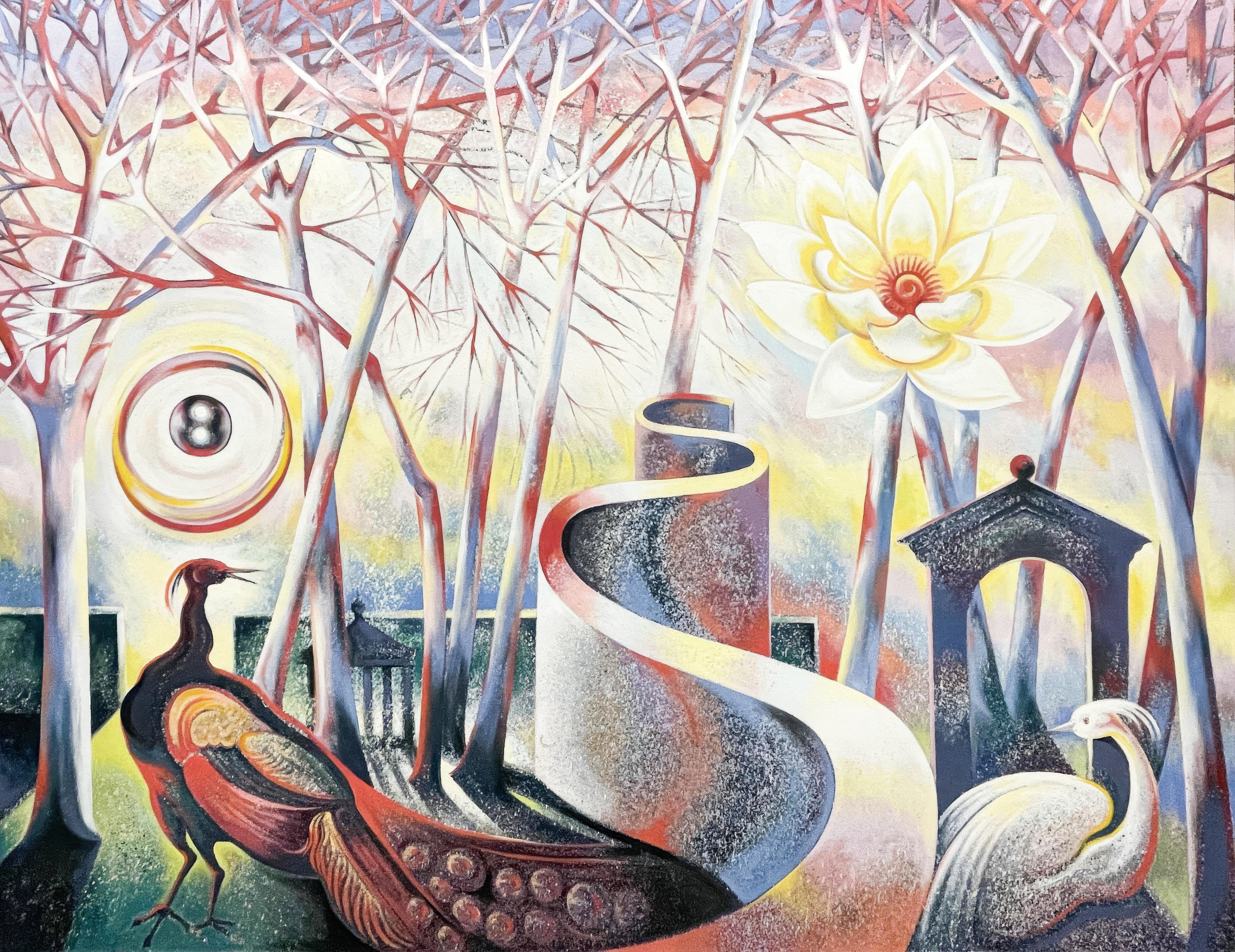 Lowell Nesbitt, Mr. Jefferson’s Garden (Thomas Jefferson’s Garden), 1986