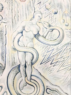 Lowell Nesbitt, Le flux de la tentation (Jardin d'Eden) '86, 1986