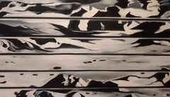 Original 1970 Moon Painting Commissioned by NASA for the Apollo Moon mission