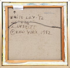 Whiting, Pittura a olio su tela fotorealista di Lowell Nesbitt