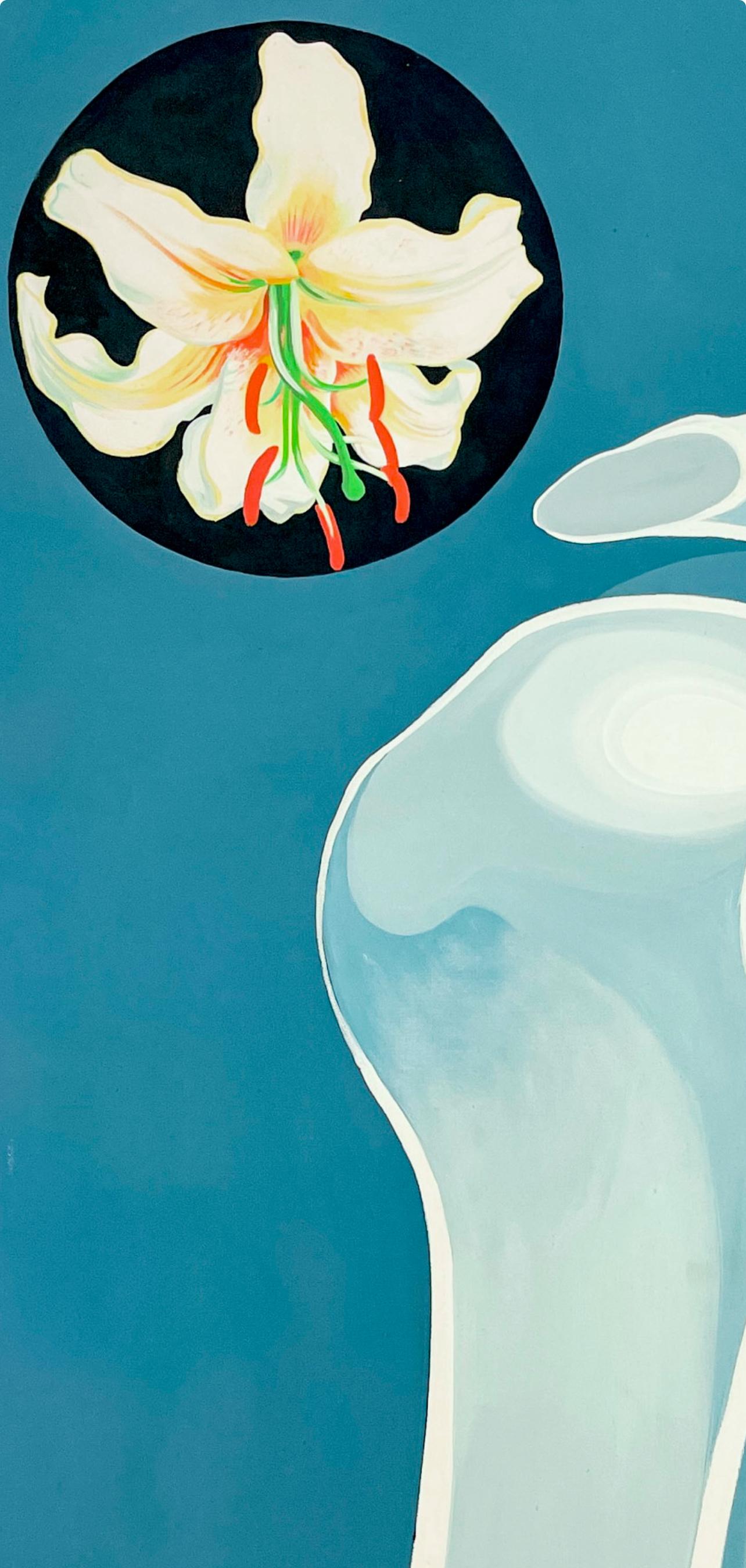 Serie X-Ray (con Lily), Lowell Nesbitt - Pittura in vendita 1
