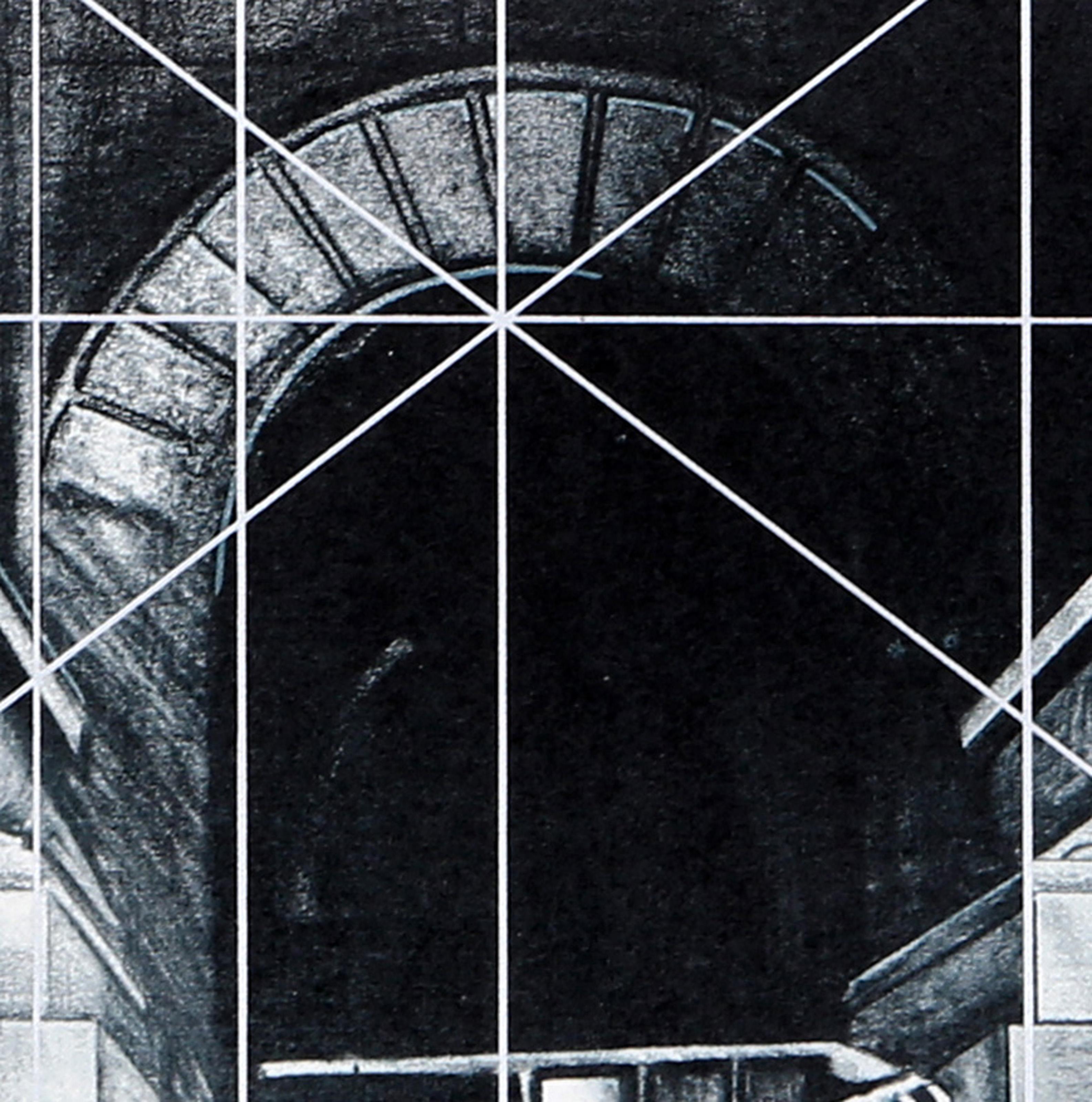 Barriere, serigrafia fotorealista di NYC di Lowell Nesbitt in vendita 2