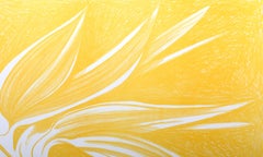 Aves del Paraíso (Amarillas), litografía fotorrealista de Lowell Blair Nesbitt