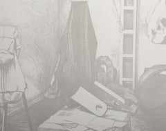 Estudio de Claes Oldenburg, Serigrafía fotorrealista de Lowell Blair Nesbitt