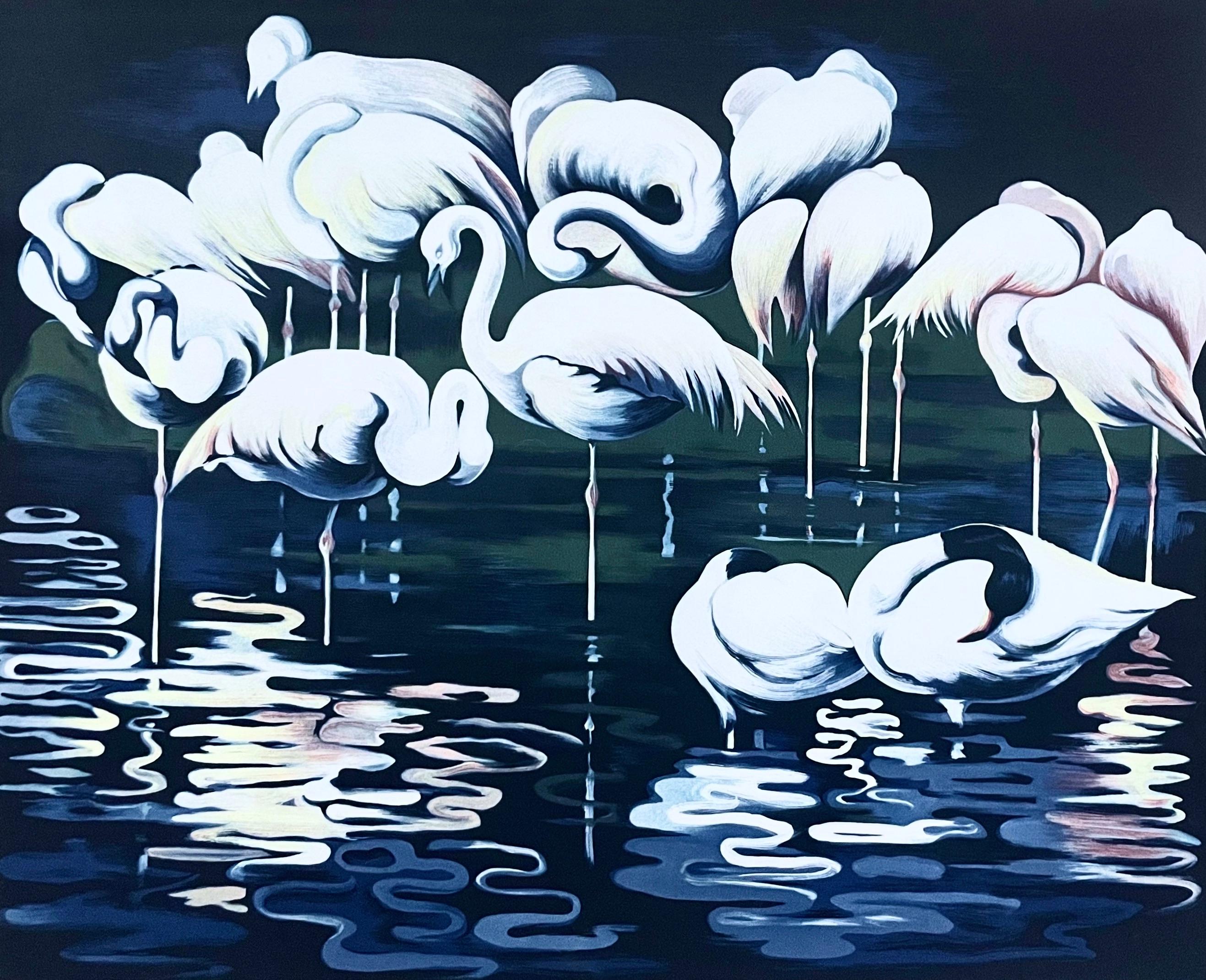 Flamingos, Lowell Nesbitt