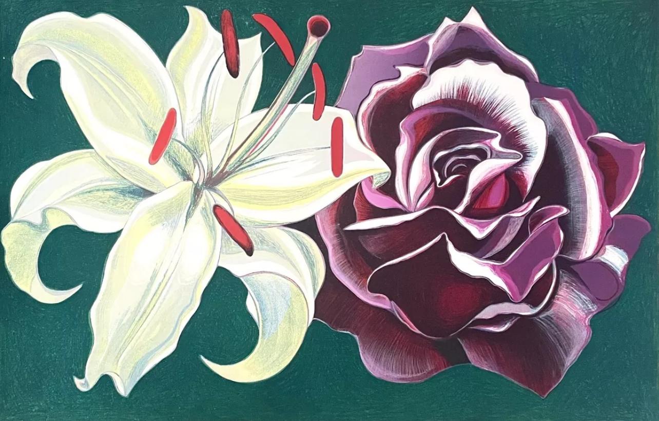 Lirio y Rosa, Lowell Nesbitt