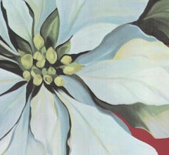 Lowell Nesbitt-Community Holiday Festival-INDICATO A MANO Vintage Floreale